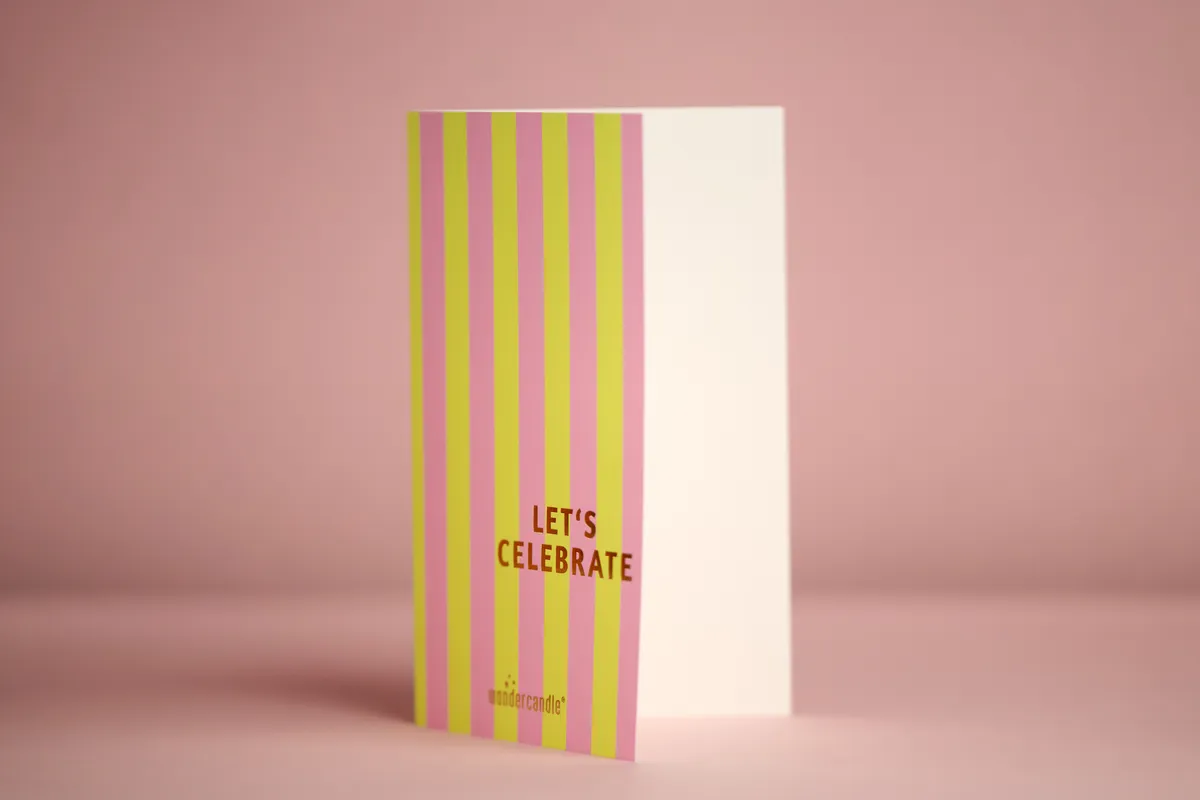 Let’s celebrate! Klappkarten in Sammelproduktion – Ansicht 3