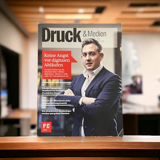 Thomas Karcher Titelseite Druck & Medien